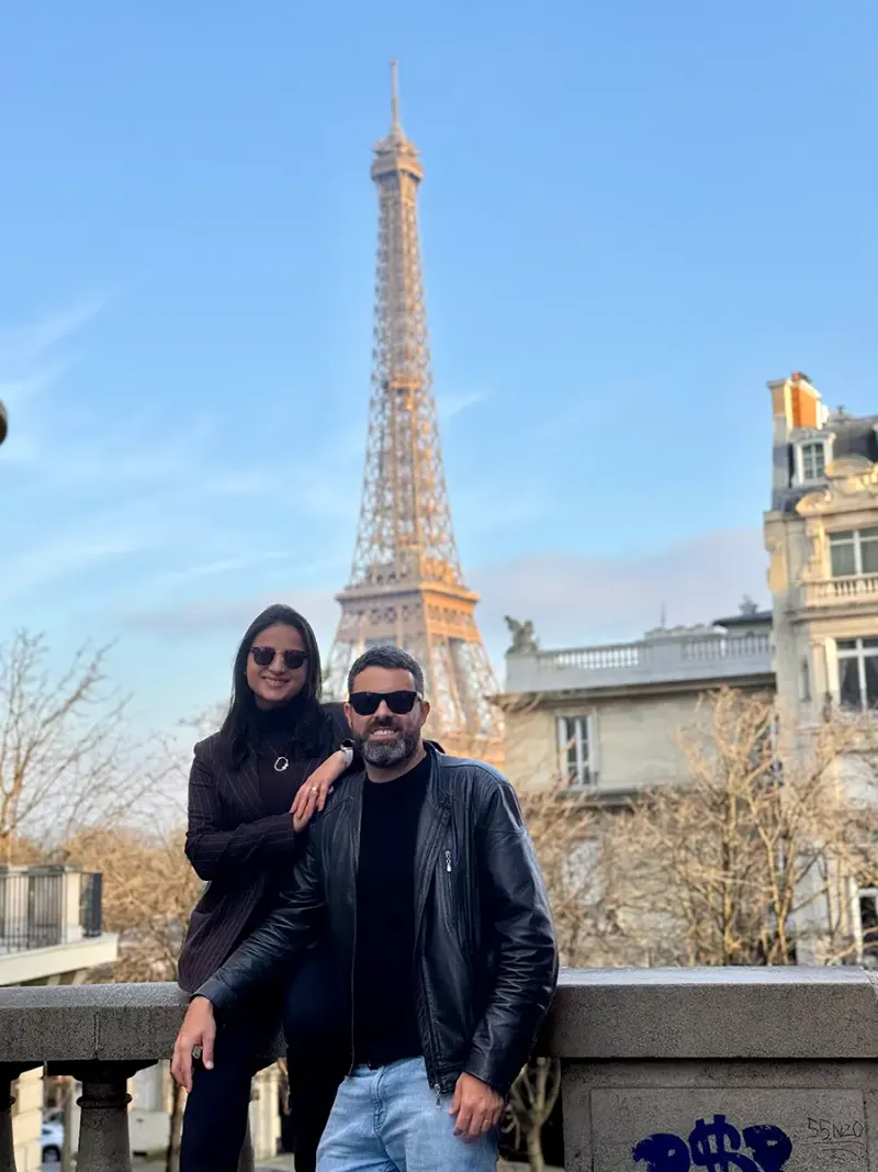 Taty e Gutto em Paris